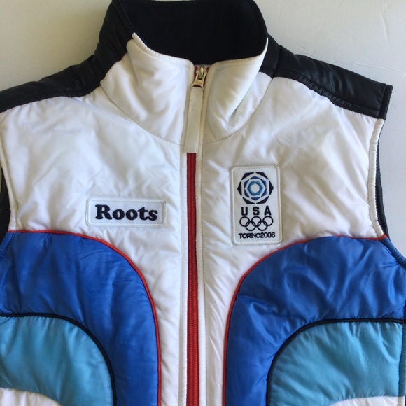 ROOTS PUFFER VEST  2006 OLYMPIC VEST SIZE MEDIUM - Picture 6 of 16